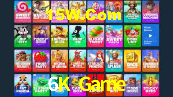 6K Game App Interface
